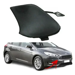 1x Front Bumper Towing Hook Eye Cover For FORD FOCUS MK3 2014 2015 2016 2017 2018 Trailer Cover Cap Front Bumper Parts Accessori