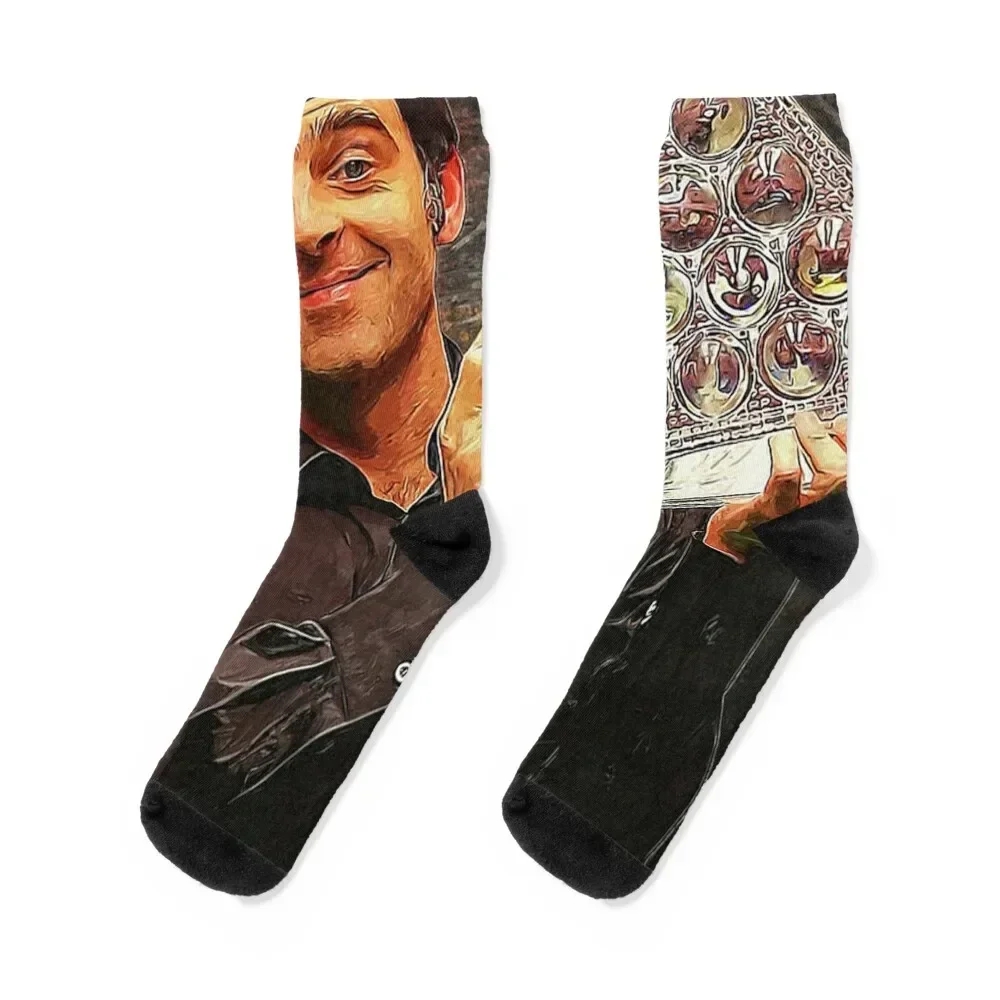 

The Rocket Ronnie O'Sullivan Socks funny gifts Christmas cotton Socks Girl Men's