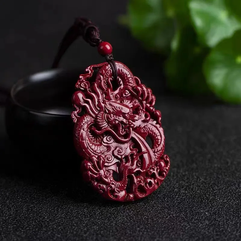 Factory Direct Sales Double-Sided Carved Hollow Pendant Men and Women