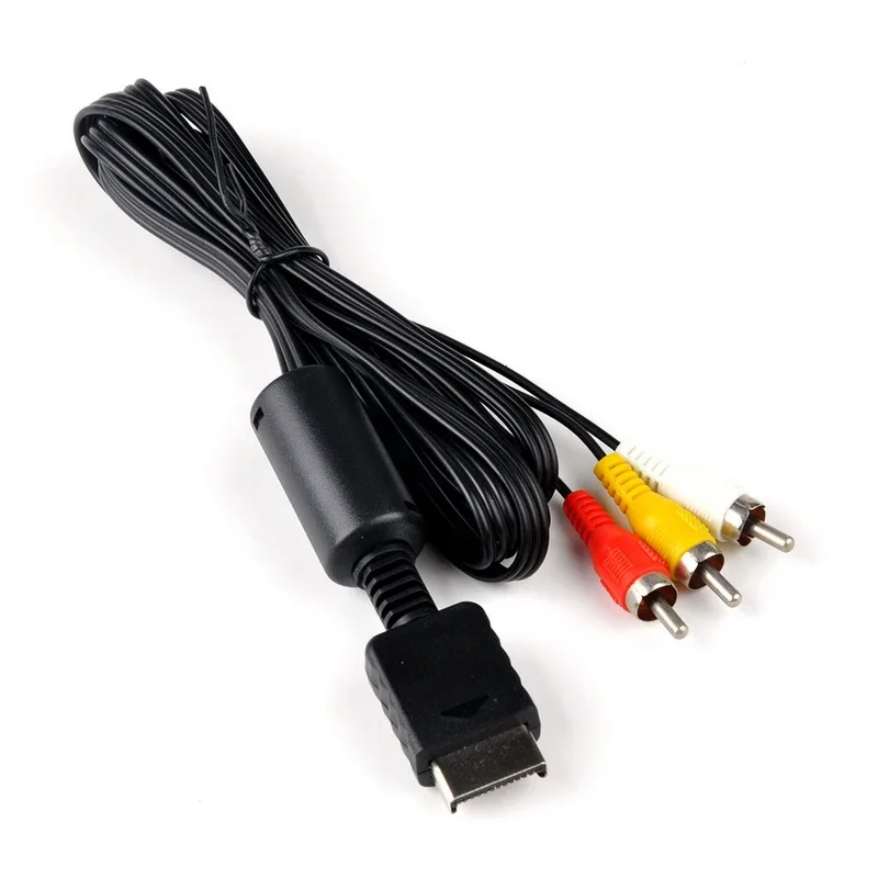 Cltgxdd-Cable AV a RCA PS2 y para consola PS3, multicomponente para juegos, Audio y vídeo, accesorios de ordenador para TV, 1,8 M, 1 unidad
