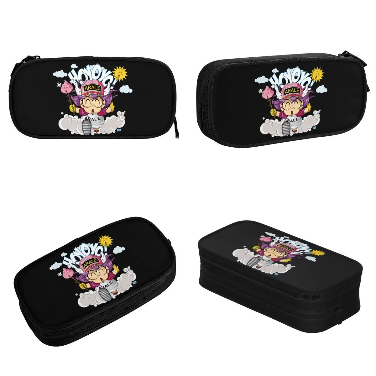 Estuche de lápices clásico Dr. Slump Arale Hoyoyo, portalápices para niños, bolsa de gran capacidad, suministros escolares, regalos, papelería