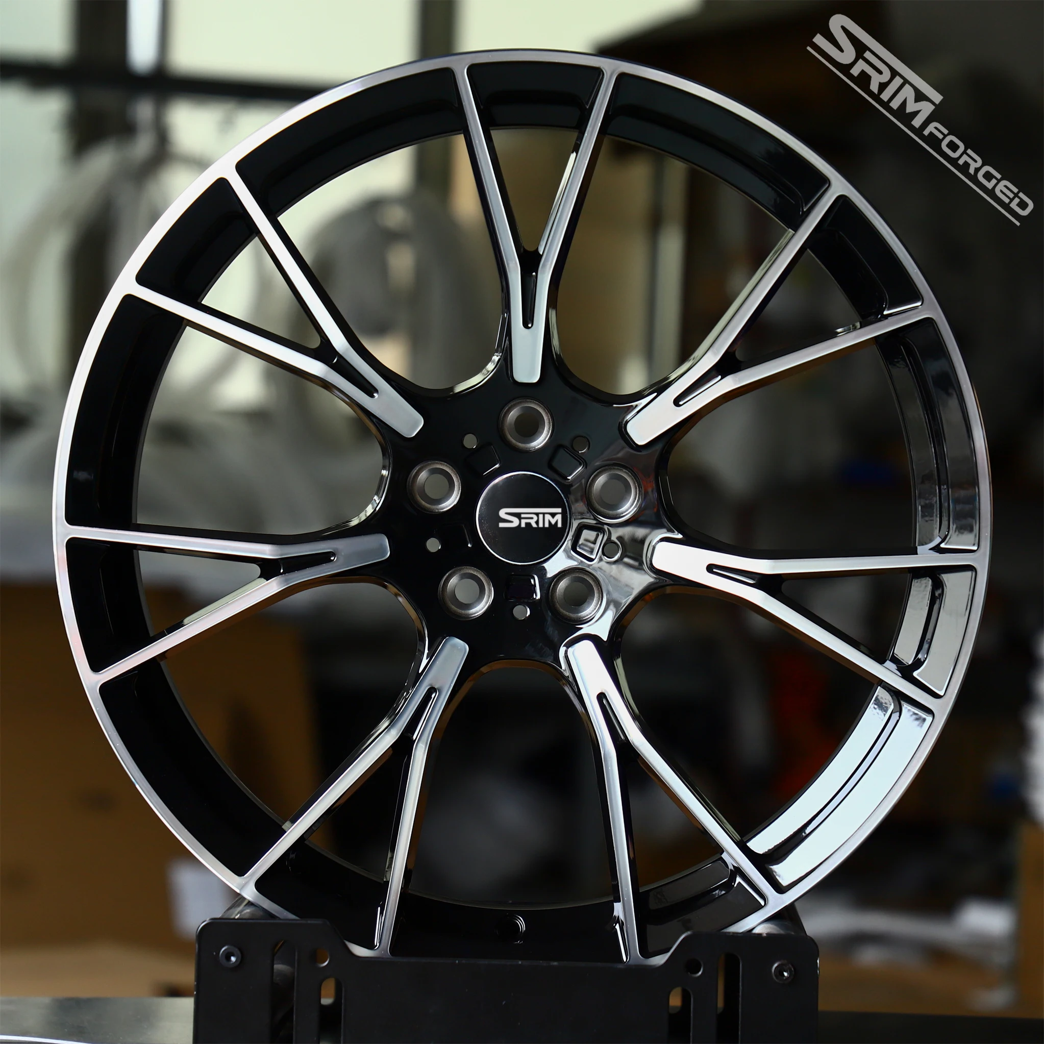 Forged 789m OEM Alloy Wheels 5x112 5x120 for 3 4 5 Series M340i M3 M4 M5 Deep Concave Matte Black Wheel Diamond Cut Retrofit