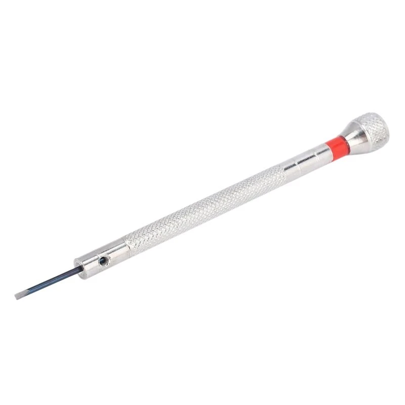 A32HOT-0.6Mm-2.0Mm 130Pcs New Watchmakers Screwdrivers Set Watch Glasses Flat Blade Assort Slotted Flat Screwdrivers Set