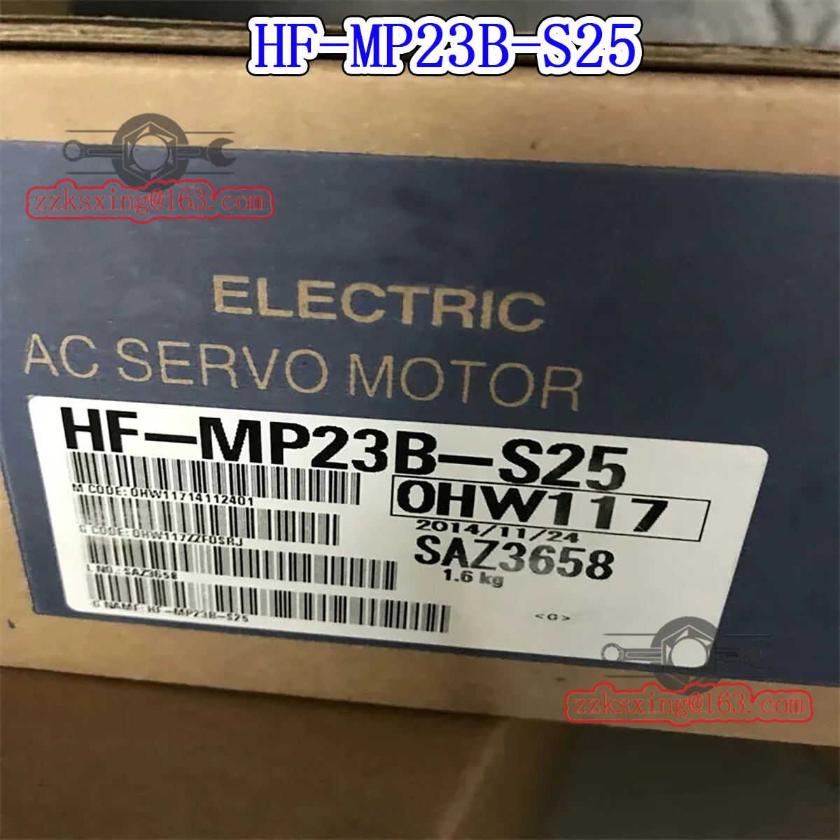 العلامة التجارية الجديدة HF-MP23B-S25 الأصلية في صندوق محرك سيرفو يعمل بالتيار المتردد التسليم السريع