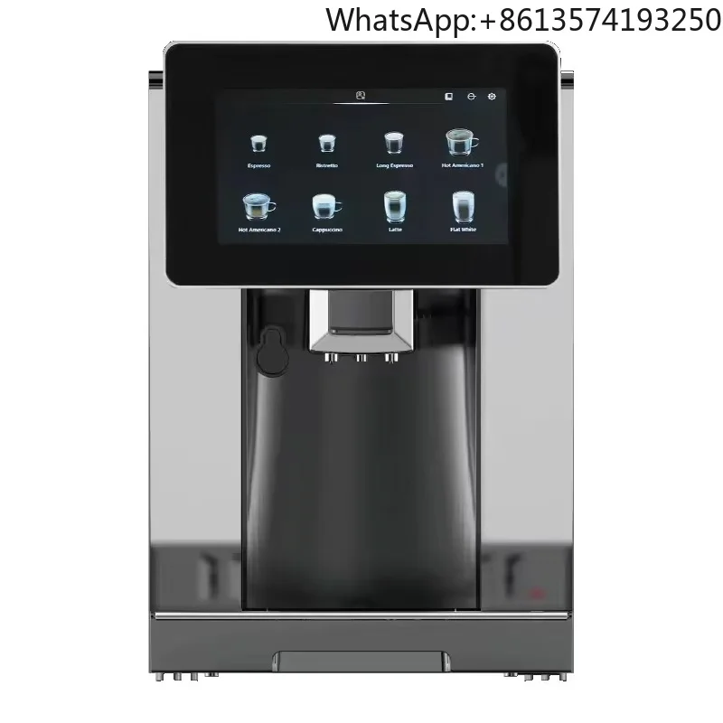 

2025 Super Full Automatic Espresso Coffee Maker with 7'' Touch Screen Coffee Maker Programmable Electric Bean Cup Machine