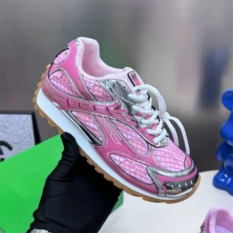 جديد Colorway الأصلي Bv Wang Yibo سميكة القاع أبي أحذية رياضية غير رسمية أحذية زرقاء مريحة احذية الجري شبكة العلوي المطاط... #4