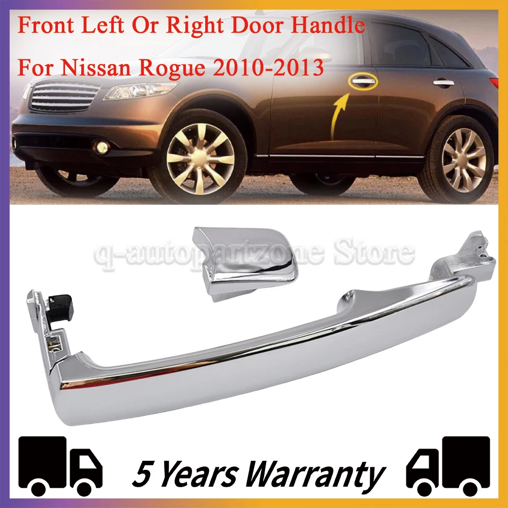 Car Outside Front Left Right Door Handle for Nissan Rogue 2010-2013 80645-CA000 80640-CA012