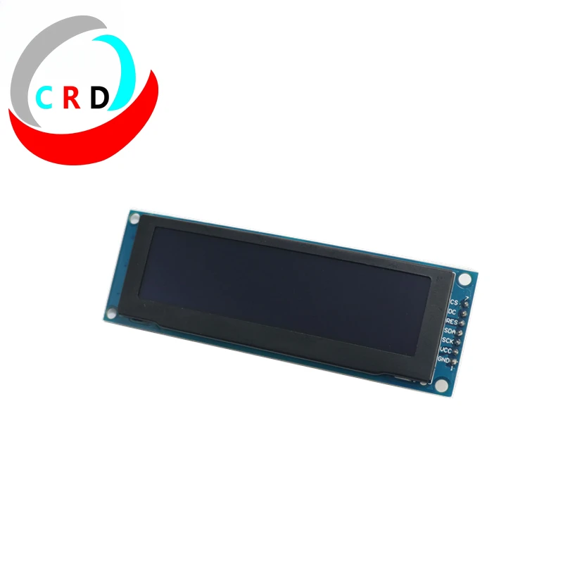 Chanruida 3.12 inch OLED display 256x64 driver ssd1322 LCD module SPI7 pin raspberry pi screen  lcd display  esp32