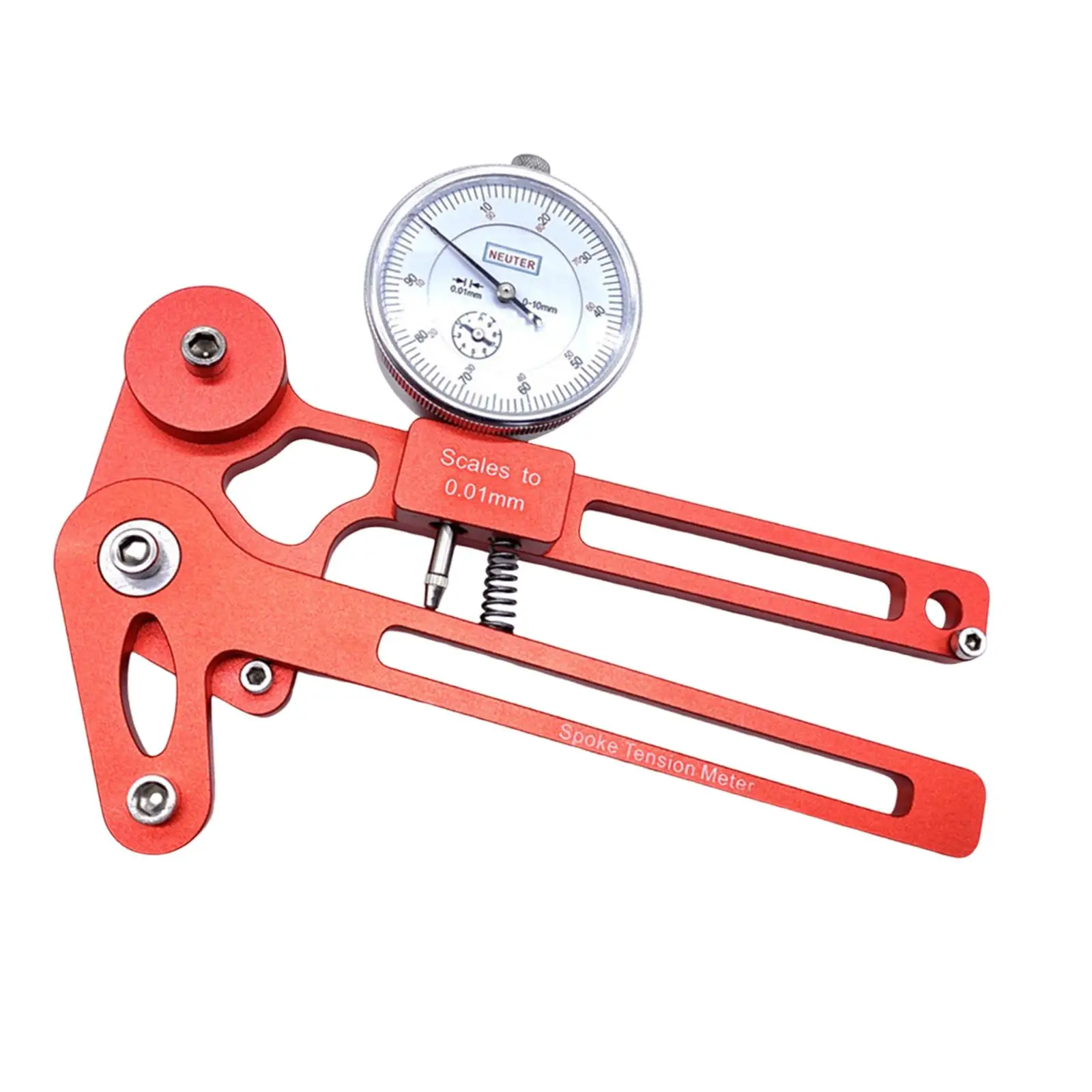 

Механический инструмент для проверки натяжения спиц велосипеда, измерительный инструмент для обслуживания обода колес, инструмент для проверки обода