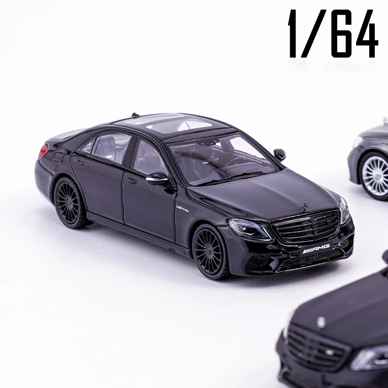 

Литой под давлением оригинальный масштаб 1:64 S65L W222 имитация сплава модель автомобиля статический Diaplay Коллекционная игрушка подарок сувенирное украшение