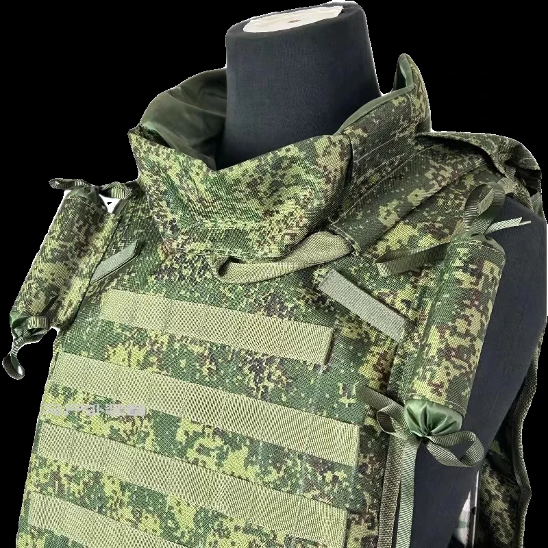 Full Armor Vest Tactical Vest Camouflage Outdoor 6B45 Armor Small Green Man Built-in Insert Plate