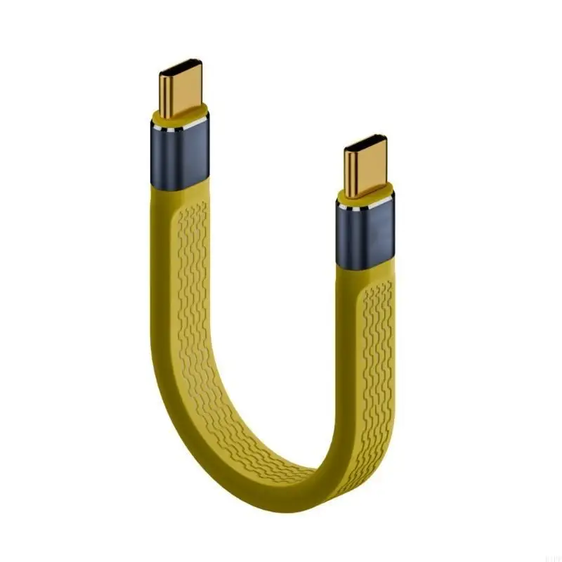 E1PF MultiUse Type C Cable USB 4 Cable 40Gbps Transfer Rate with Soft Line Design