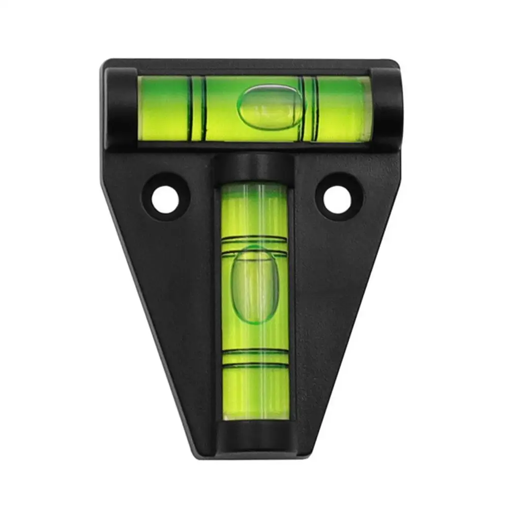 Mini Spirit Level Shatterproof T Level Bubble Level For RV Furniture Camera Level Calibrator Balance Inclinometer Tools