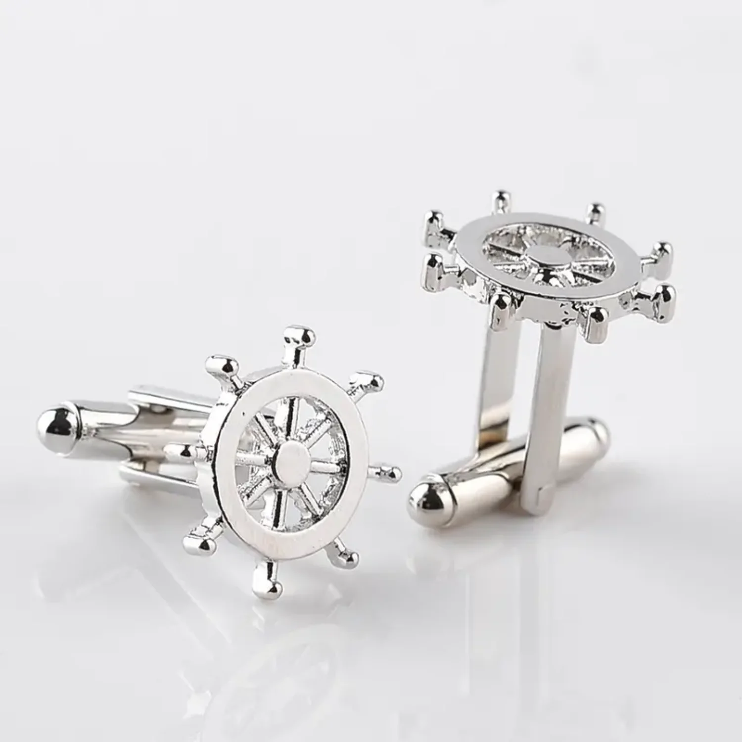 Fashionable Men's Casual High-grade Anchor Cuff Metal Suit Alloy Cuff - Upgrade Your Style Today!