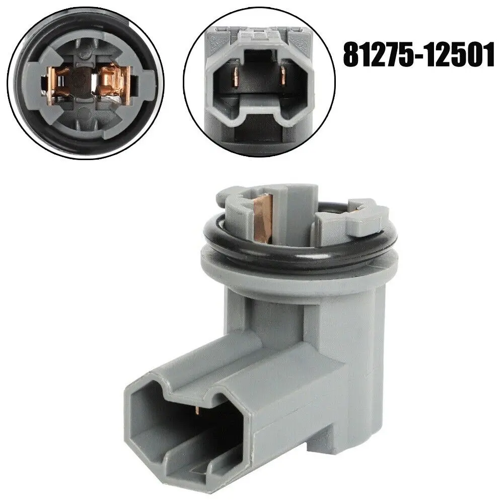 Car Rear License Plate Light Socket Holder Tail Lamp Light Taillight Bulb Socket For Toyota RAV4s 2013-2016 2.5L OE 8127512501