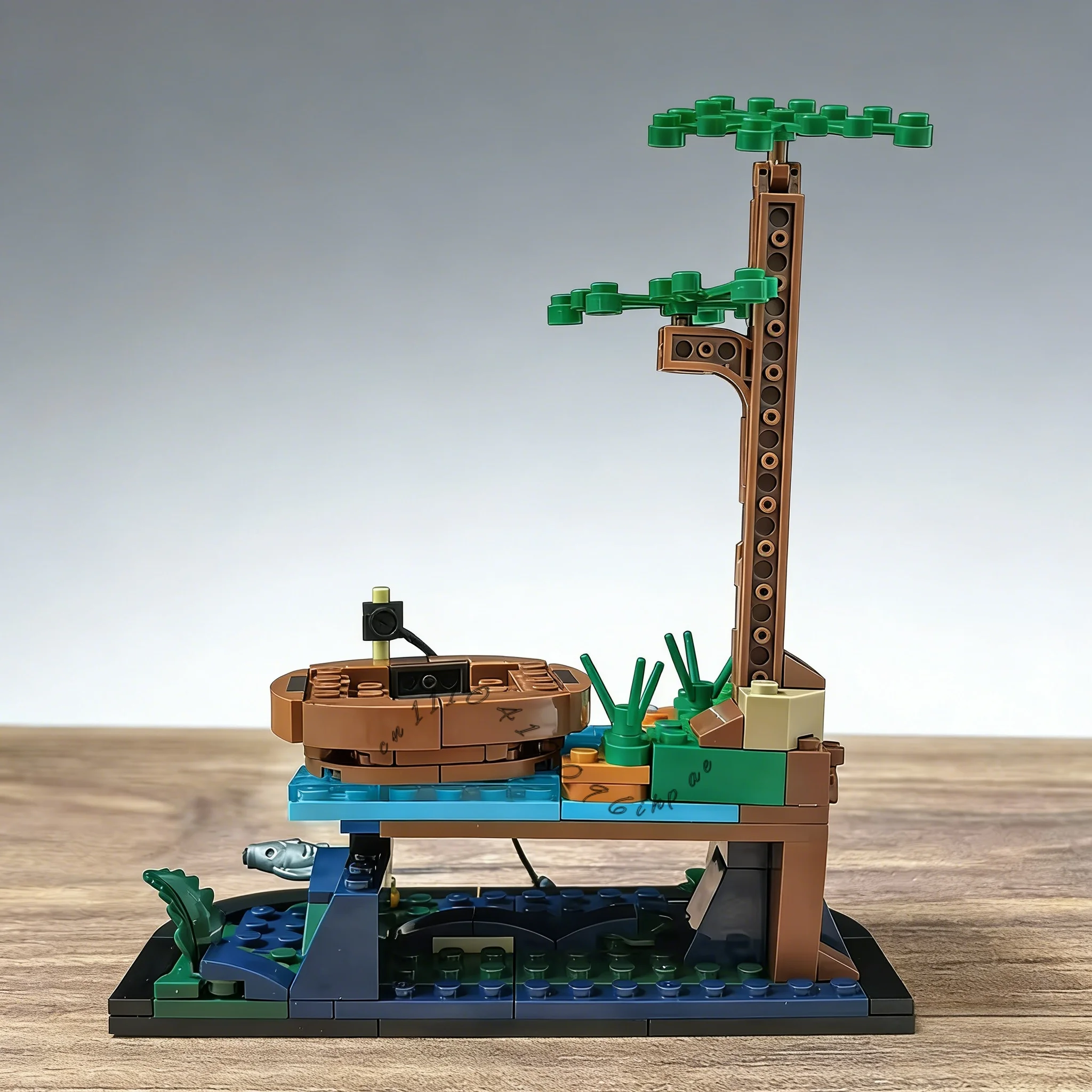 

181 детали: Конструктор Smegor и Digor, сцена из фильма, сборная модель, украшение для рабочего стола, игрушка, рождественский подарок