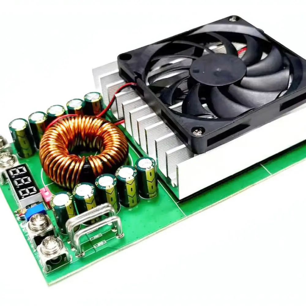 Professional Buck Converter Module 1500W 50A Adjustable Step Down Voltage Regulator DC 15V 90V To 72V Industrial Power Supply