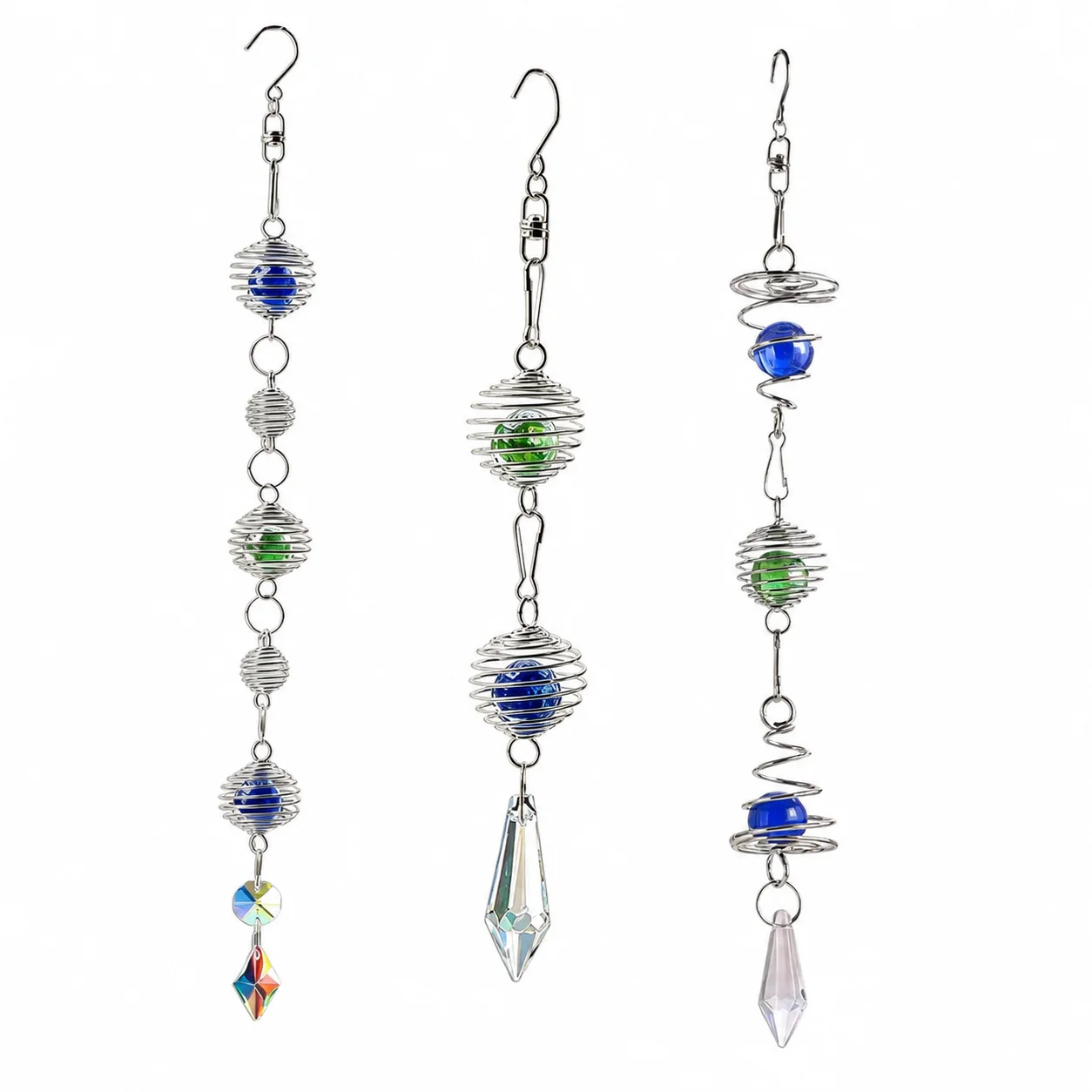 Wind Chime Tubular - Attrape-vent Illusion Magique avec Boule de