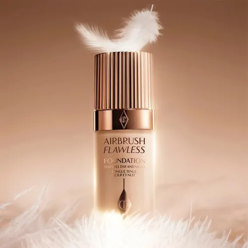 Imagen 2 del producto Charlotte Tilbury-base líquida, botella súper moler, Control de aceite, embellecedor de la piel, impermeable, a prueba de sudor, antifrotamiento diario