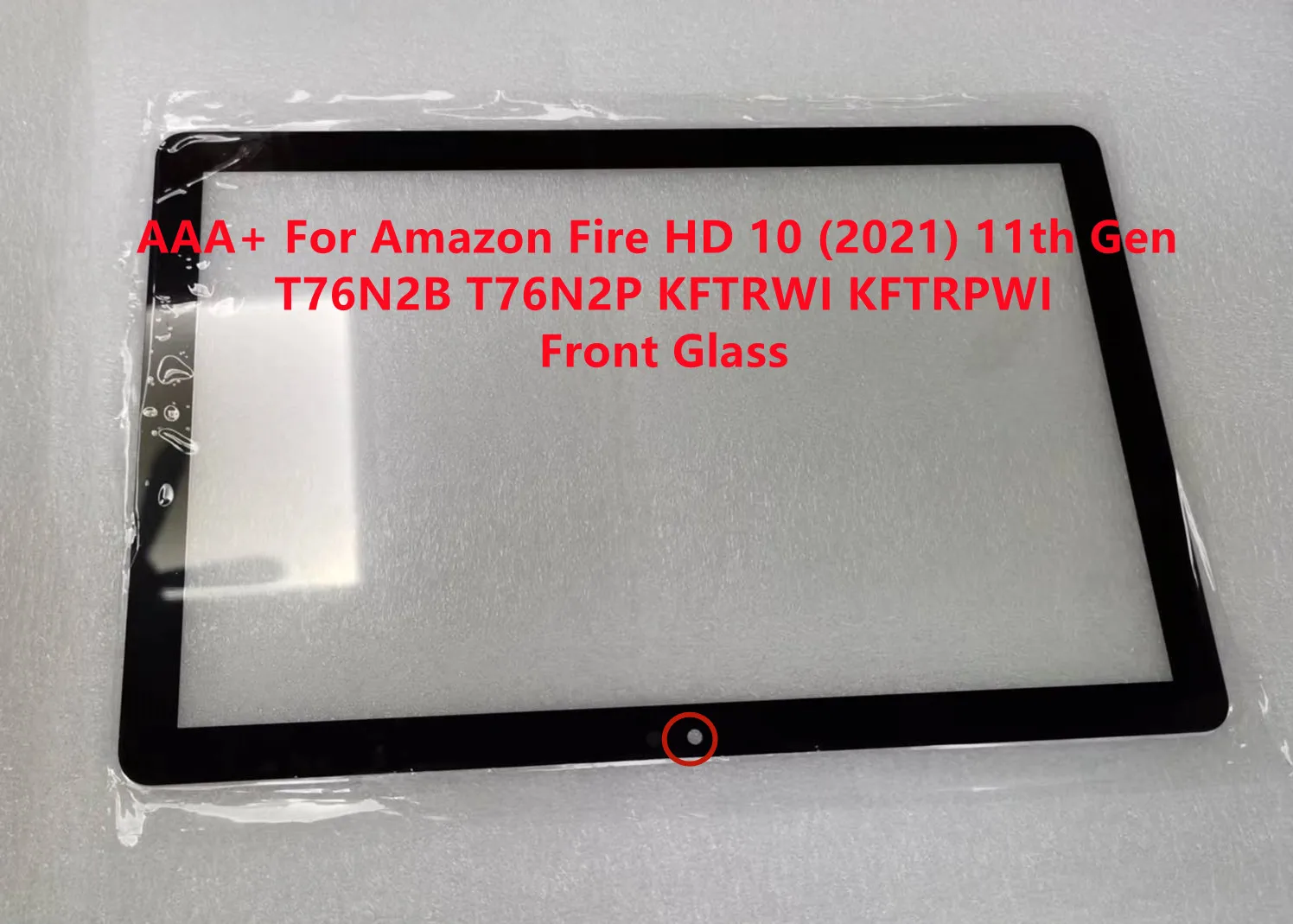 New Original For Amazon Fire HD10 HD 10 (2021) 11th Gen T76N2B T76N2P KFTRWI KFTRPWI Front Glass LCD Outer Panel + Laminated OCA