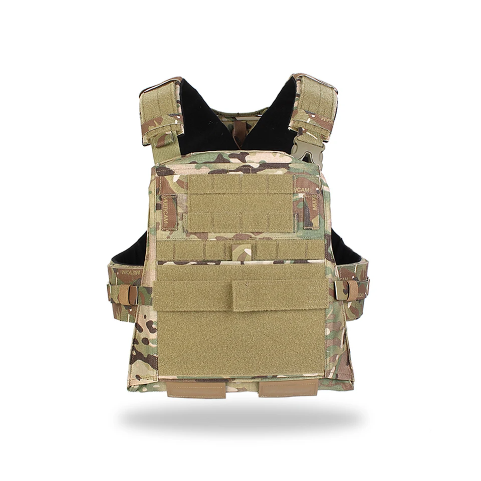 [希少品！！］TMC製　Avs MBAVプレートキャリア スイマーカット BK TACTICAL VEST AVS MBAV/SWIMMER CUT Front And Back Panels & HARNESS