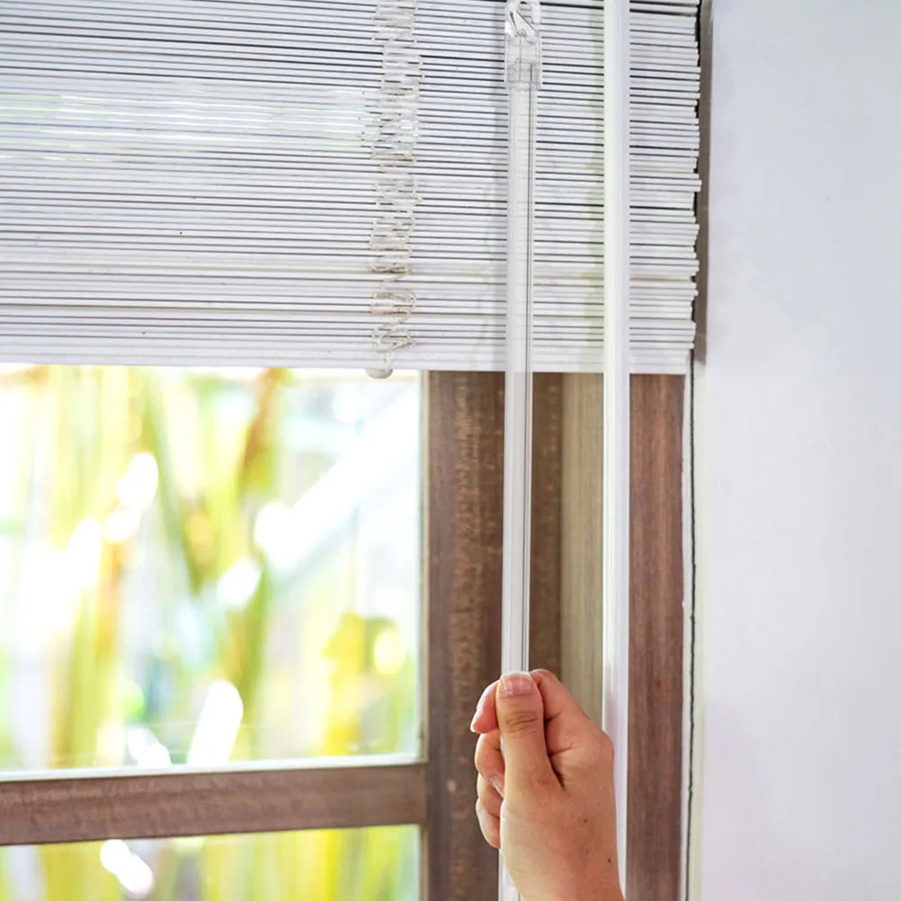 Adjustable Window Mesh Curtain Screen for Insect Protection – Tilt Blind Rod, Holiday Decor