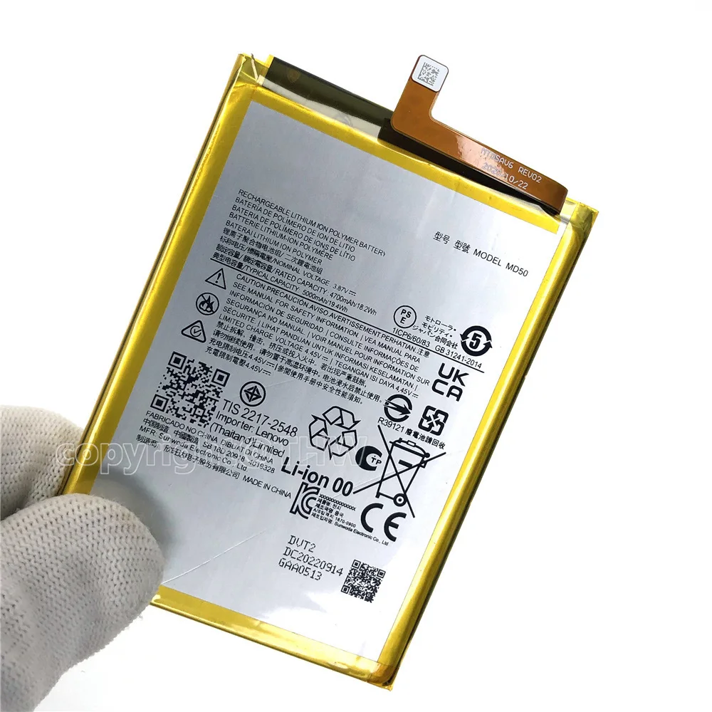Brand New MD50 5000mAh Battery For Motorola G Stylus 2022 MOTO G Stylus 5G 2021 /XT2131 Phone Batteries +Free Tools Spare Batter
