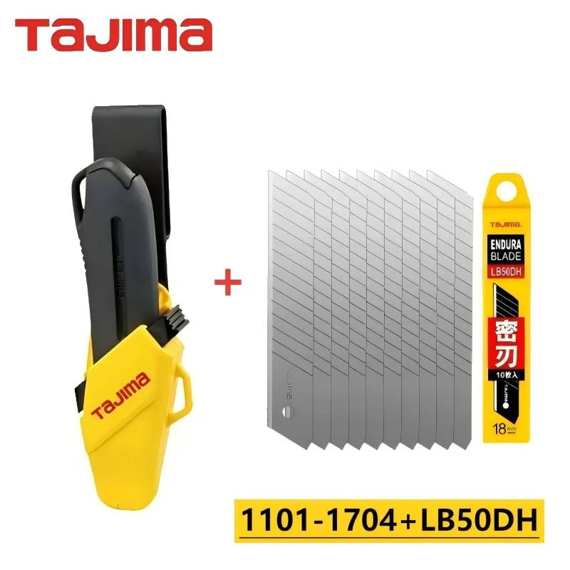 TAJIMA 1101-1704+LB50DH DCL560BSFBL Tragbares Schneidemesser 18mm Wand-Tapeten-Schneidemesser