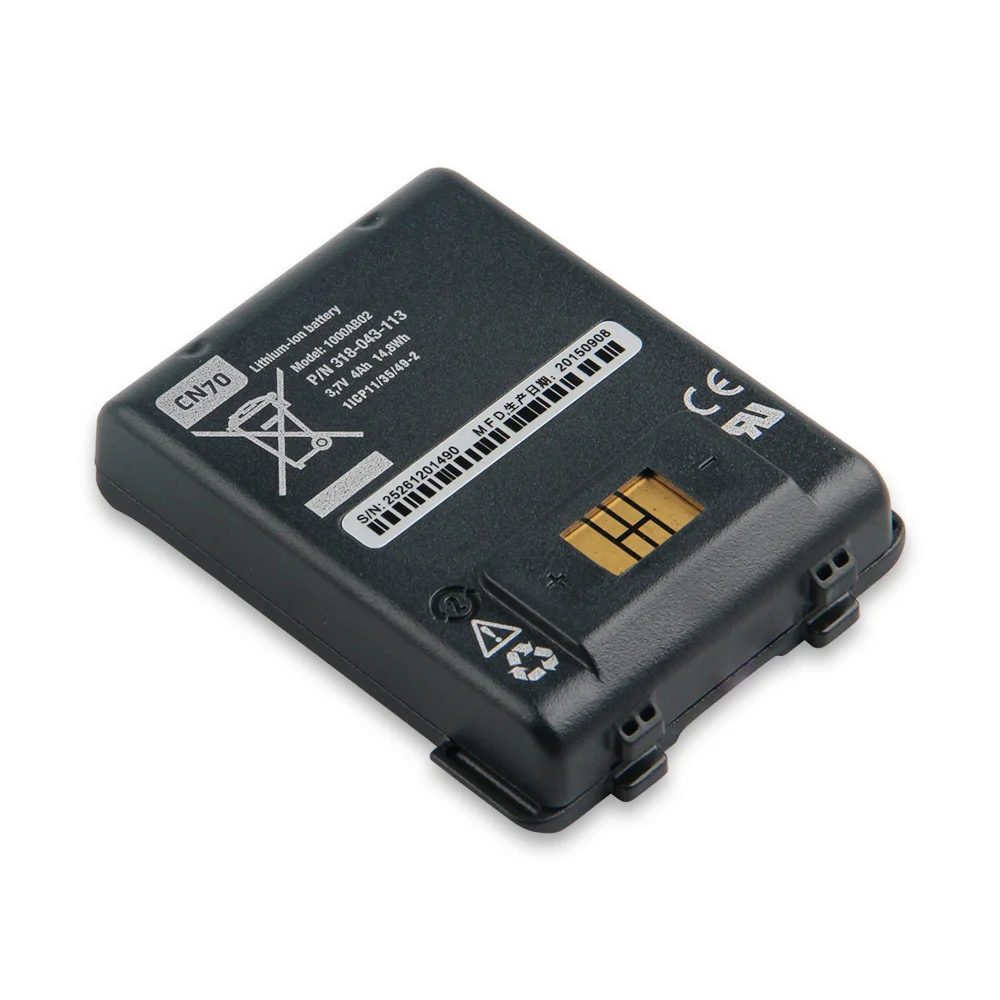 Original Replacement Battery 1000AB02 For Intermec Honeywell CN70E CN70 318-043-033 Handheld Computer Battery 4000mAh