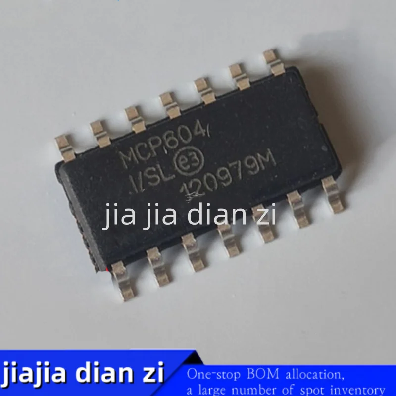 1 unidade/lote MCP604-I/SL MCP604I SOP14 chips de amplificador operacional em estoque