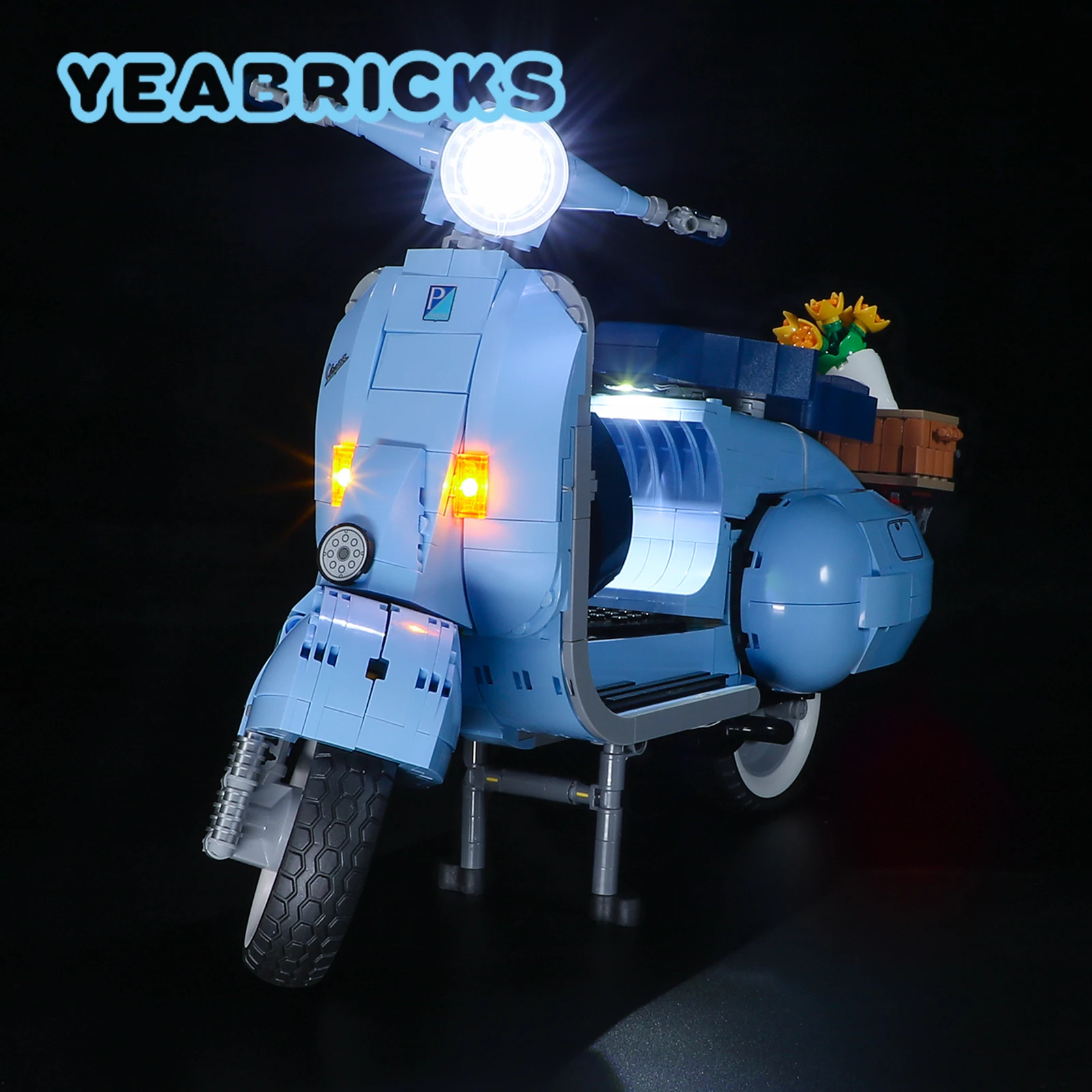 YEABRICKS LED Light Kit for 10298 Vespa 125 Building Blocks Set (NOT Include the Model) Bricks Toys for Children