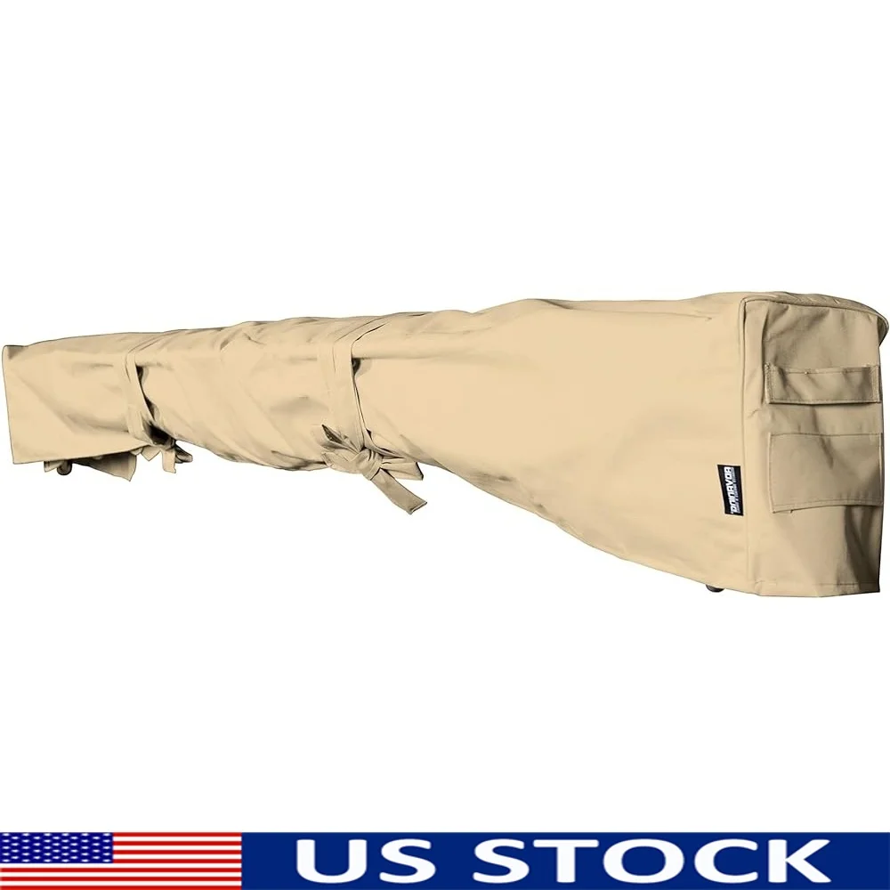 

Heavy-Duty Weather Proof Awning Cover 13ft All-Weather Polyester Protective Cover with Ventilated Design Reinforced Seams and