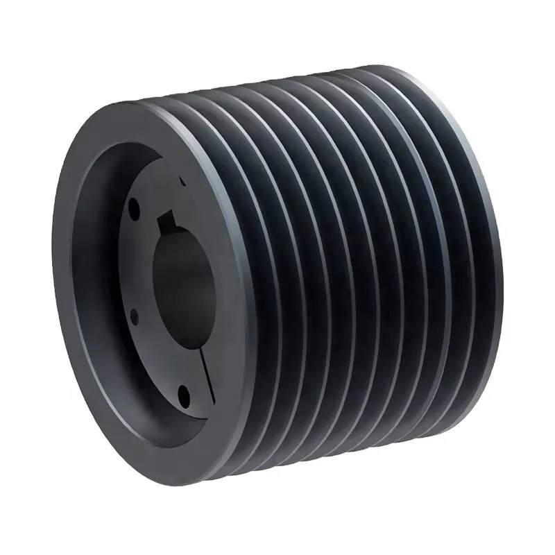 

C Series Pulley 10 Grooves Cast Iron v Belt Pulley Bore Size with 3/4 Bore Bushing