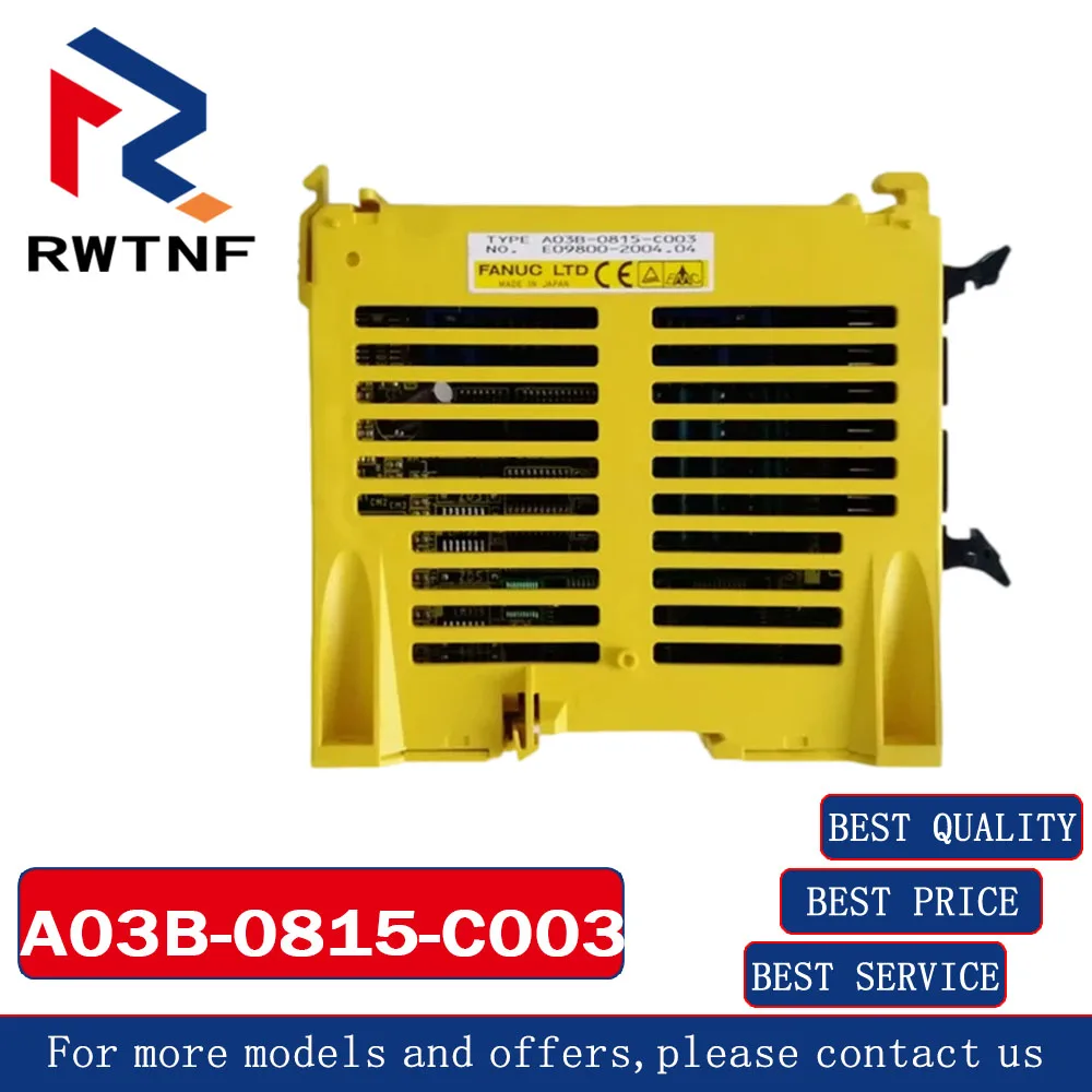 Brand New Genuine A03B-0815-C003 FANUC Module IO board output,100% original warehouse stock