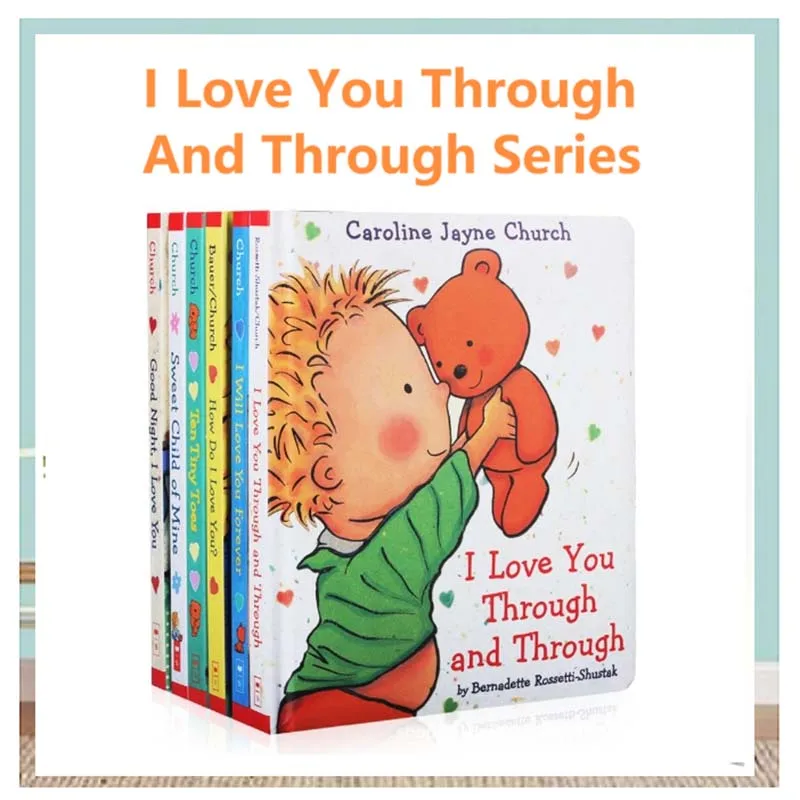 2026 New Bedtime Stories Books For Babies And Toddlers By Caroline Jayne Church I Love You Through And Through Series