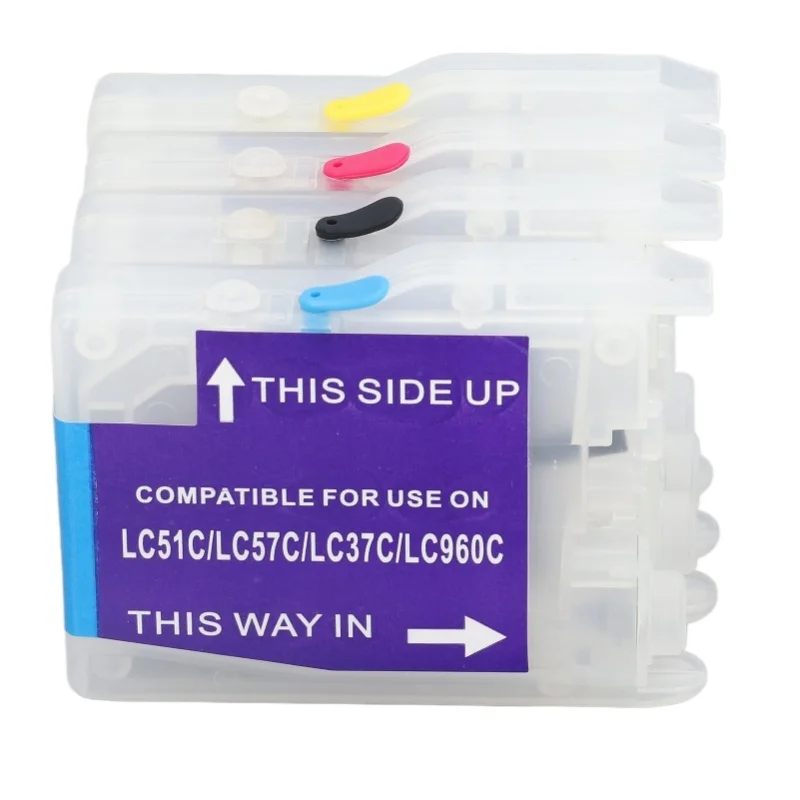 Ink Cartridge LC51 LC57 LC37 LC960 4 Colors Printing Accessory For 135C 150C 153C