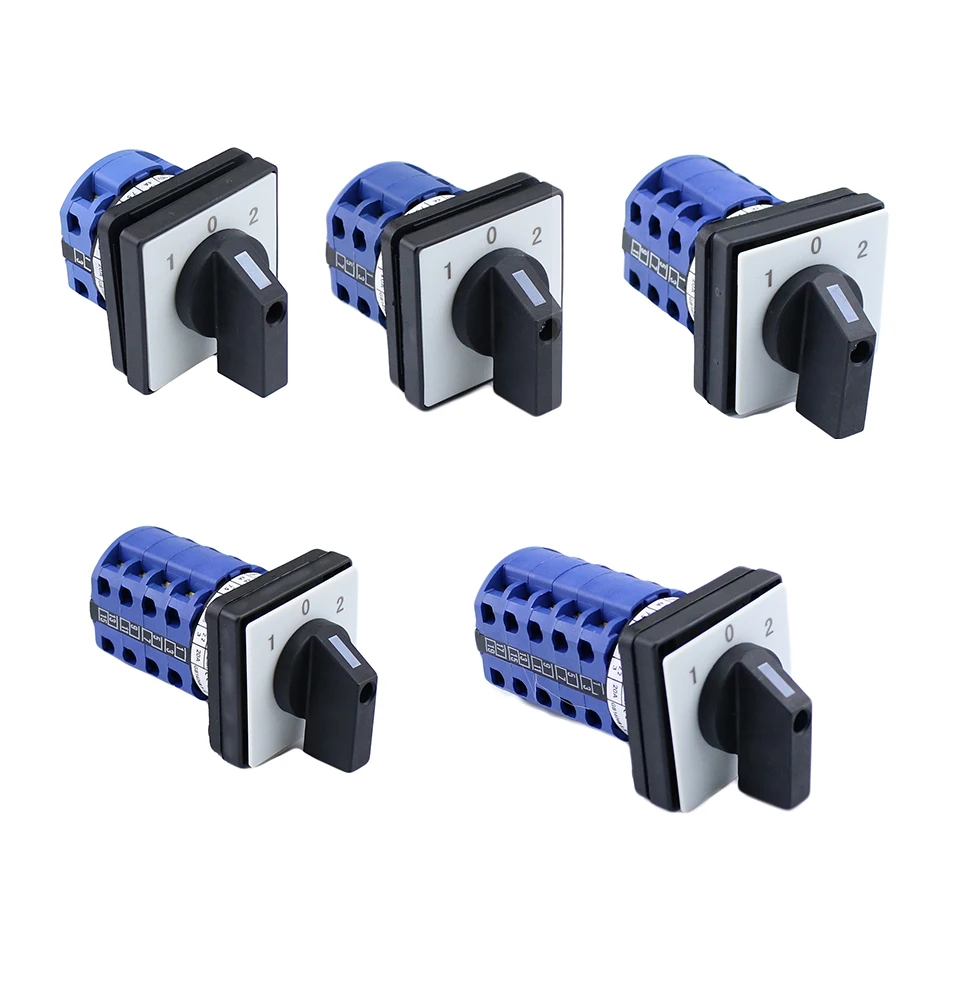 

Универсальный переключатель LW26-20, шарнирный реверсивный переключатель 1/2/3/4/5, 20 А, универсальный переключатель, 440 В, 20 А, отсекающий переключатель 1-0-2