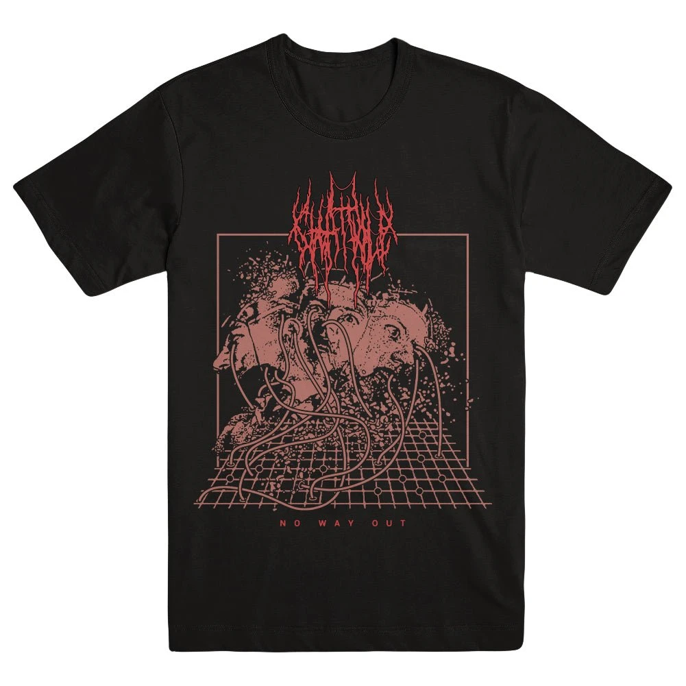CHAT PILE No Way Out Band T-Shirt Cotton Graphic Tee Men Women Summer Streetwear