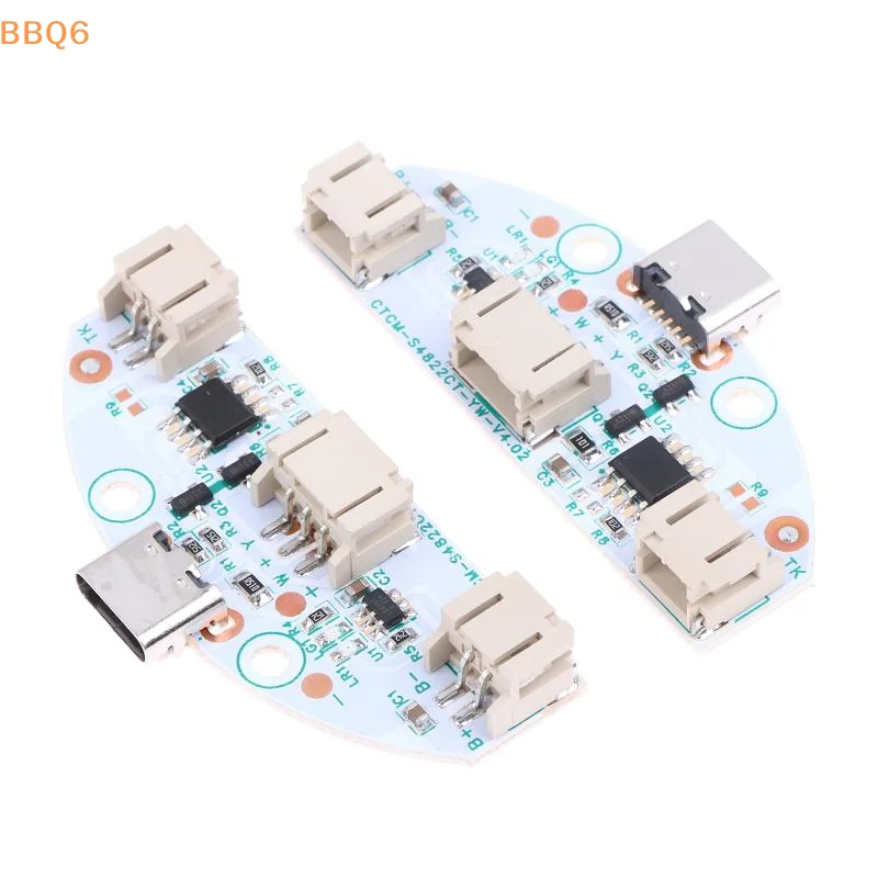 *5Pcs Type-C LED Charging Touch 3-Gear Stepless Dimming Control Board Welding-Free PH2.0 Ports For DC3.7V 5V Strip Lamp Plate