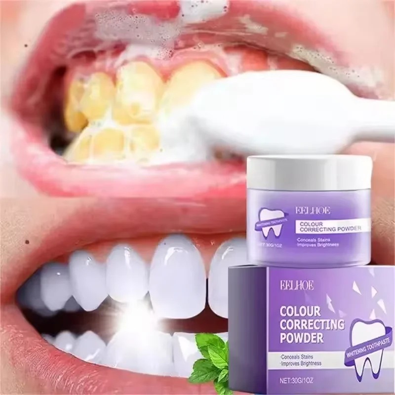 

5 Days Teeth Whitening Powder Remove Plaque Stains Cleaning Oral Hygiene Bleaching Dental Fresh Bad Breath Tooth Care Products