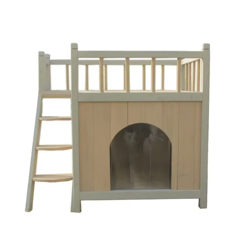 Cheap Indoor and outdoor Wooden Cat House pet show cage