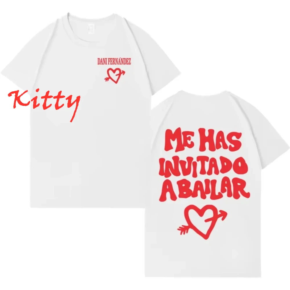 Rapper Dani Fernandez Fashion Print T-shirts Men Women Streetwear Tshirts Summer Casual Y2K Pop Oversized T-shirt Loose Clothing