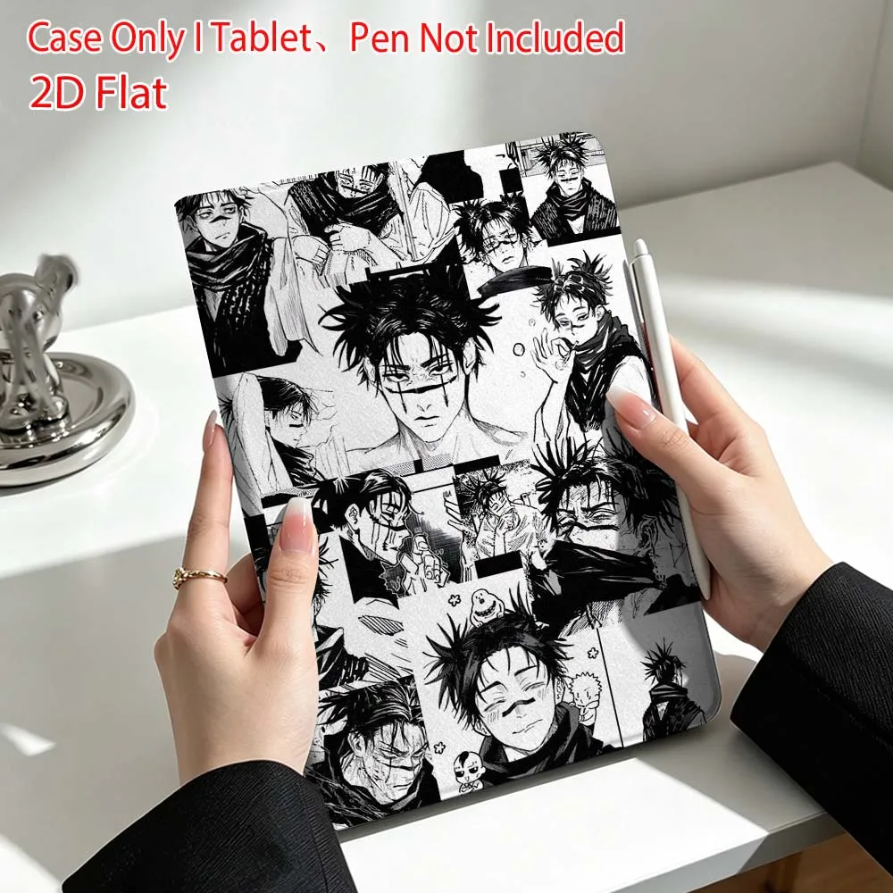Anime Choso kamo For Lenovo Xiaoxin Pad Pro Tab P12 P11 11 13 11.2 inch K11 Plus Pen Tray Tablet Case Soft