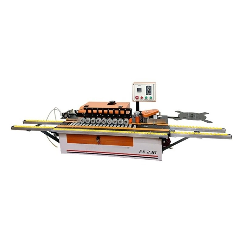 Integrated automatic edge banding machine, home improvement custom woodworking machinery edge banding machine