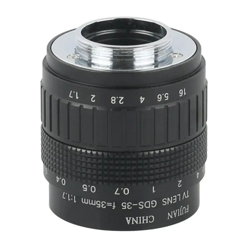 LXYB18B CCTV 35Mm C Mount Lens TV Movie For -USB Compatible Industrial Digital Video Microscope Camera