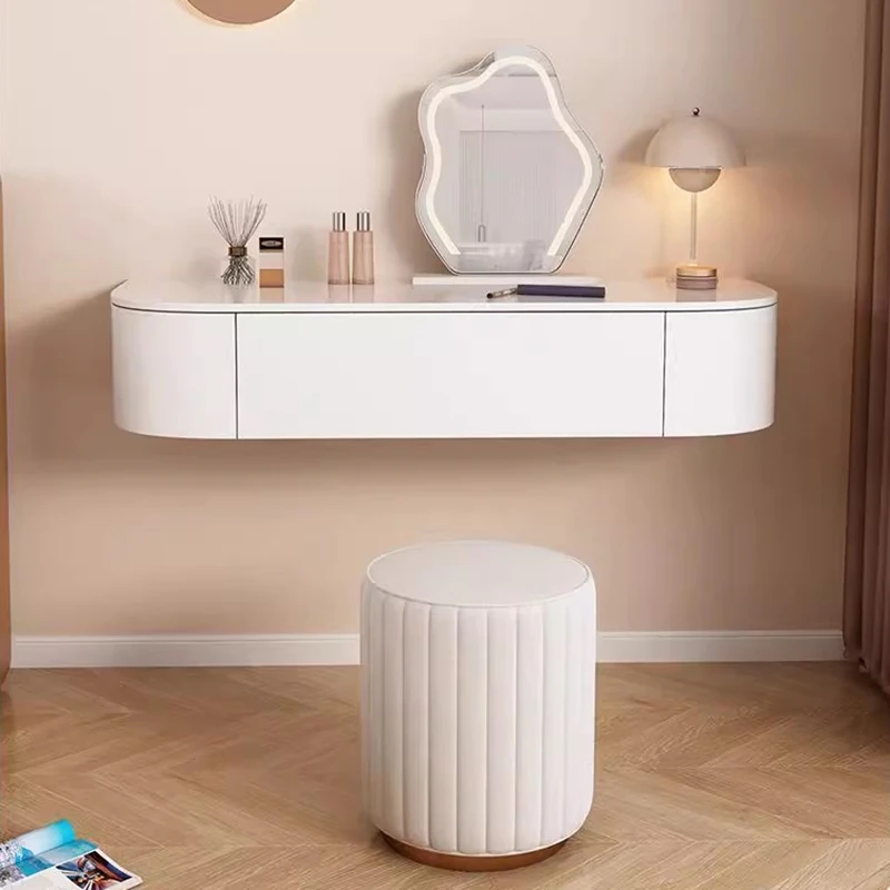 Vanity Table Girl Cosmetics Shelf Service College Dorm Beauty Cheap Essentials Dressing Table Organizer Penteadeira Home Decor