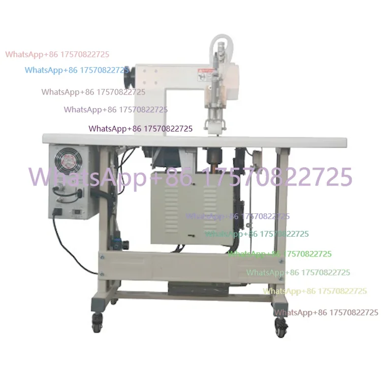 Cutting Making Seamless Roller Bag Nonwoven Slitting Welding Ultrasonic Lace Sewing Machine
