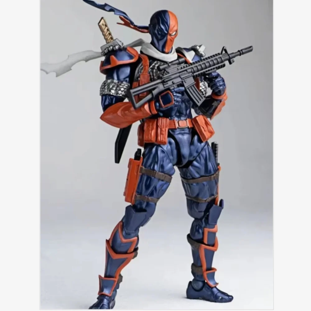 Deathstroke Yamaguchi نمط عمل أرقام نموذج DC X-Men المشتركة التنقل محاصر تمثال سطح المكتب الديكور جمع لعبة الهدايا