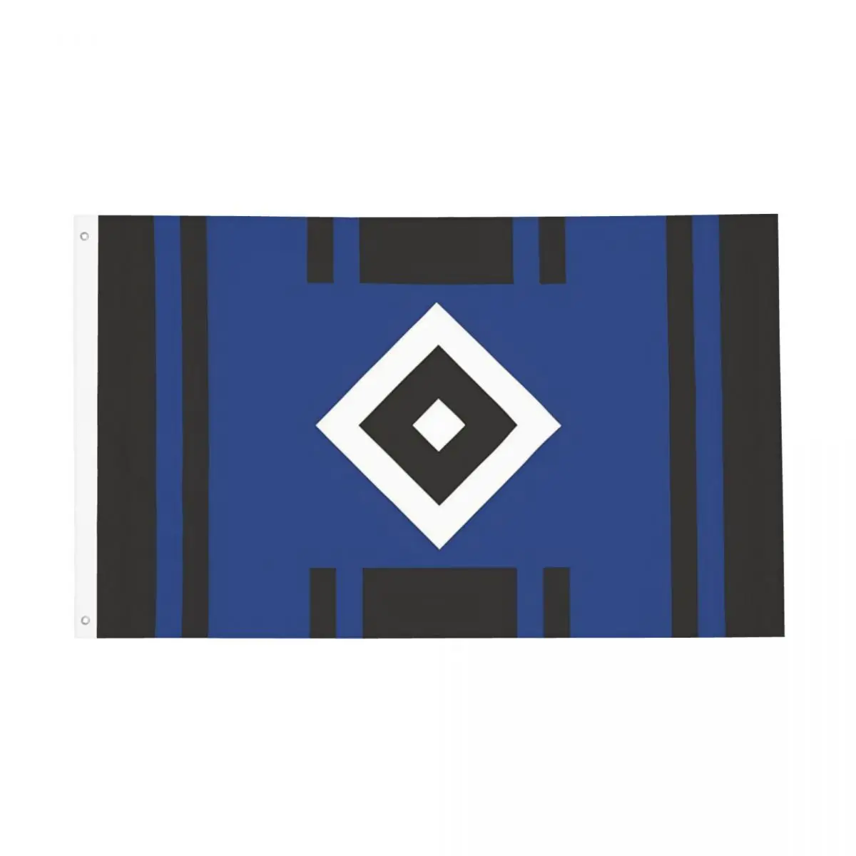 Blue Diamond HSV Soccer Flags Vivid Color Outdoor Banner Hamburgers SV Bundesligas 2 Grommets Home Room Dorm Wall Decor 90x150cm