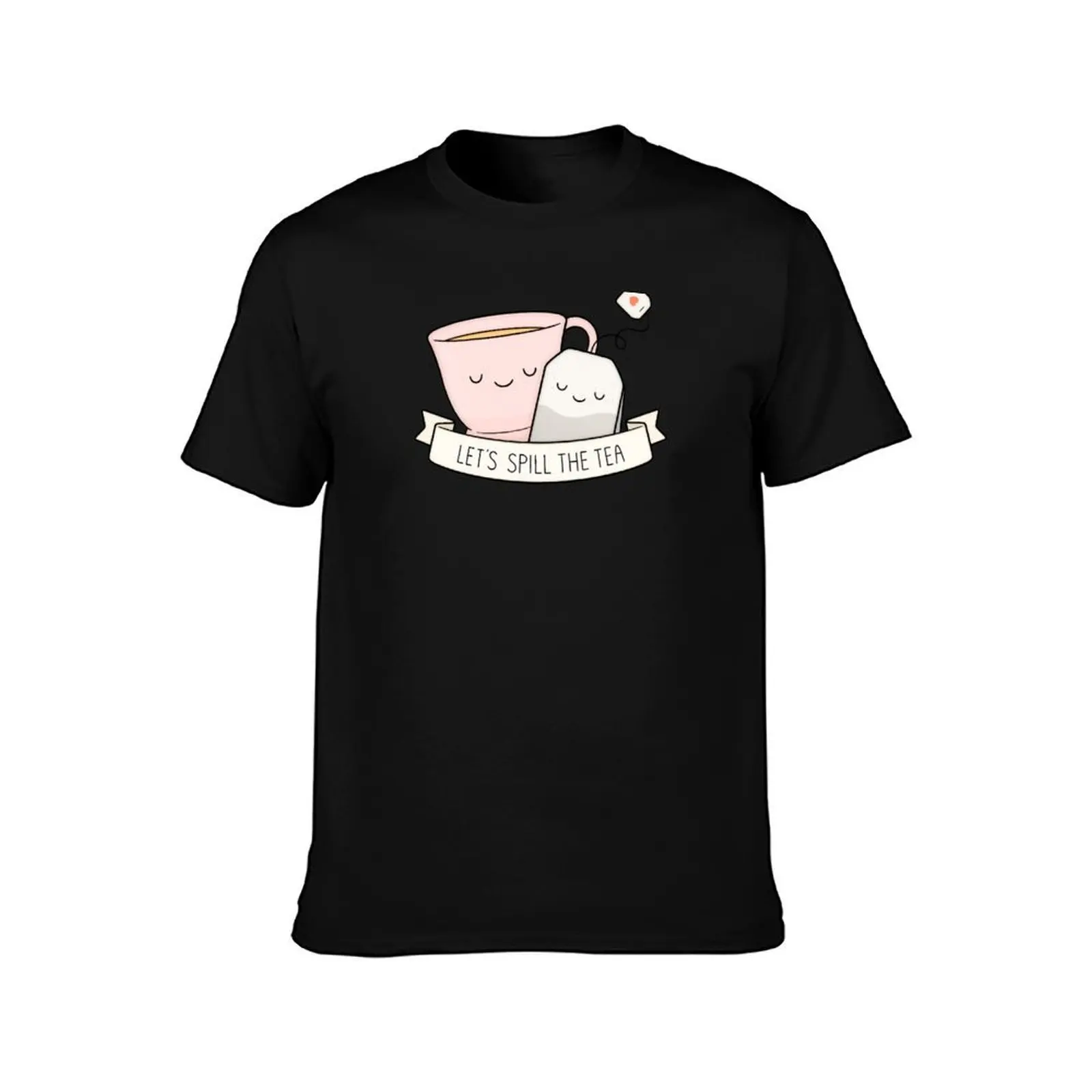 Let's Spill The Tea T-Shirt Quick Dry Training Short Sleeve Tee T-Shirt
